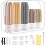 Zosenyer 20 Stück Reiseflaschen Zum Befüllen, Silikon Reiseflaschen Set...