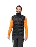Jack Wolfskin Herren ROUTEBURN PRO INS Vest M Weste, Black, XL