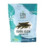 Bio Kombu Algen Vegan - 40g. Premium Qualität Sonnengetrocknet Alge....