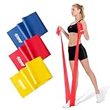 Widerstandsbänder 3er-Set | 2m Lange Fitnessband-Set für Training &...