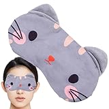 Augenmaske aus Gel, Schlafmaske mit Cartoon-Motiv – Schlafmaske mit...