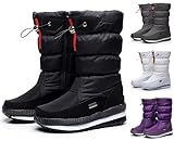 Schneeboots Damen Wasserdicht, Schneestiefel Damen Wasserdicht Houstape...