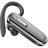 Bluetooth Headset, Kabelloses Headset mit Mikrofon CVC8.0, Fahr-Headset mit...