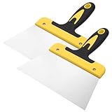 2 Stück Tapetenschaber Werkzeug, Spachtel Werkzeug Set, Spachtelmesser mit...