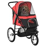 PawHut Hundewagen Hundebuggy klappbar für Hunde & Katzen bis 20 kg...