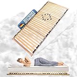 Coemo Stabiler 7-Zonen Lattenrost Basic | Lattenrahmen starr 140 x 200 cm |...