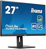 iiyama Prolite XUB2763HSU-B1 68,6cm 27' IPS LED-Monitor Full-HD 100Hz HDMI...