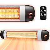 Mursche Heizstrahler Terrasse Infrarotheizung 2500W - Infrarot Strahler...
