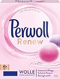 Perwoll Renew Wolle Waschpulver (17 Wäschen), Feinwaschmittel für Wolle,...