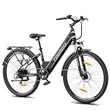 Touroll J1 ST 27,5 Zoll E-Bike, Trekking Elektrofahrrad mit 36V 15.6Ah...