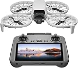 DJI Flip (RC 2 Fernsteuerung mit Bildschirm), drohne mit Kamera 4k, Mini...