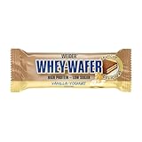 Weider - Whey Wafer - Knuspriger Proteinriegel mit 30% Eiweiß und...