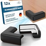 Hoffenbach 12x Eckenschutz Kantenschutz Baby – Selbstklebender...