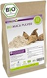 Vita2You Maca Pulver 1kg - Bio Qualität - Maca-Wurzel - ganze Knolle...
