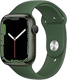 Apple Watch Series 7 (GPS, 45 mm) – Grünes Aluminiumgehäuse mit Clover...