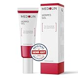 Medolin® Herpesgel - Herpes Creme gegen Lippenherpes - Wissenschaftlich...