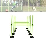 ACXIN Agility Sprungstangen Set Trainingsstangen für konditionelles,...