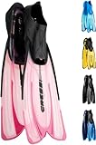 Cressi Agua Fins Flossen - Tauchflossen zum Schwimmen, Apnoe, Tauchen &...