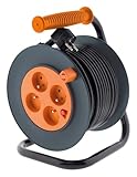 Zenitech– Spule mit 4 Steckdosen, 16 A – 3G1,5 mm² Kabel – 20 m
