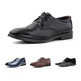 Hitmars Anzugschuhe Herren Lederschuhe Faux Business Oxford Derby Schuhe...