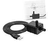 TOYANDONA Mini USB Tauchpumpe Leise mit Hoher Saugleistung Vielseitig als...
