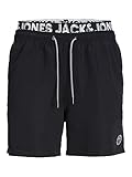 JACK & JONES Herren Badehose Badeshort JPSTFIJI S M L XL XXL Schwarz Blau...