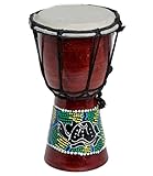 Djembe Trommel Bongo Drum Handtrommel Buschtrommel Percussion Kinder Fair...