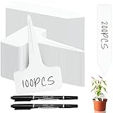 300 Stück Pflanzenschilder aus Kunststoff – Pflanzenschilder zum...