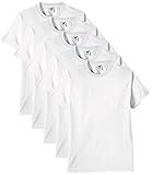 Fruit of the Loom Herren Regular Fit T-Shirt Heavy Cotton Tee Shirt 5 pack,...