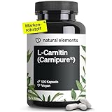 natural elements L-Carnitin 2000 - Premium: Carnipure® von Lonza - 120...