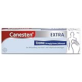 Canesten EXTRA Creme - zur Behandlung von Hautpilz und Fußpilz - schnell...