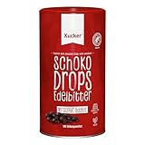 Xucker Schoko Drops Edelbitter 750g - Schokolade mit Xylit Zuckerersatz...