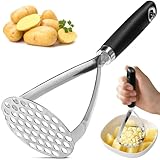 Kartoffelstampfer Edelstahl - Hochbelastbar & Lebensmittelecht, Mit...