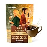 Mushroom Coffee mit Kollagen & L-Theanin - Adaptogener Pilzkaffee mit...