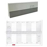 Kalender 2025 Tischkalender Tisch-Querkalender Bürokalender Wochenkalender...