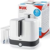 NUK Vario Express Flaschensterilisator|sterilisiert bis zu 6 Babyflaschen...