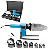 Profi Muffenschweißgerät zum Stumpfschweißen von PPR, PE, PVC, PP, PB,...