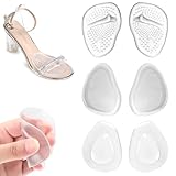 3 Paar Vorfußpolster, Komfort High Heels Schuhpads, Silikon Pads Vorfuß,...