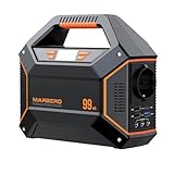 MARBERO Tragbarer Stromgenerator 99Wh 27.000mAh Powerbank mit max. 150W...