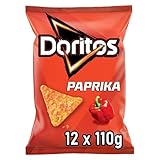 Doritos Paprika -Tortilla Nachos mit Paprika Geschmack - Herzhafter Snack...
