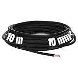 10 Meter Lapp 4520015 H07V-K 10 mm² schwarz I Verdrahtungsleitung I...