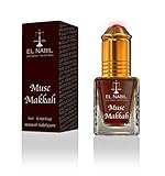 Musc Makkah 5ml Parfum Duft - El Nabil Misk Musk Moschus Parfümöl für...