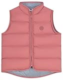 Petit Bateau Mädchen A0BBC Ärmellose Daunenjacke, Rosa, 5 Jahre