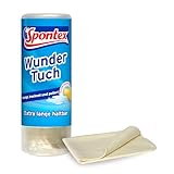 Spontex Wundertuch, hohe Wasser- und Schmutzaufnahme, ideal für Autolack,...