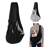 TINGTING Hunderucksack Bis 10kg, Schwarzes Hundetragetuch Mit...