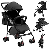 MUL-BOUTIQUE Kinderwagen mit kompaktem Gehstock, 0 – 36 kg,...