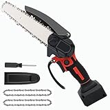 Mini Akku-Astkettensäge 6 Zoll für Einhell Akku, 18V Elektro Akku...