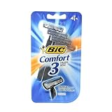Bic Comfort 3 Shavers Sensitive Skin - 4 ct, Pack of 6