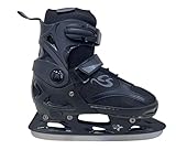 Cox Swain verstellbare Schlittschuhe Black Ice, Eislaufschuhe für Kinder,...