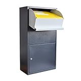 Haussmann Paketbriefkasten, Paketbox, Paletkasten, Briefkasten, Postbox,...
